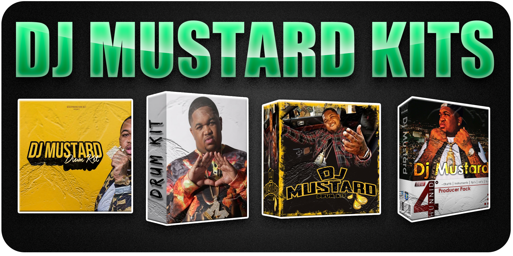 New DJ Mustard Drum Kit! (FREE Download)